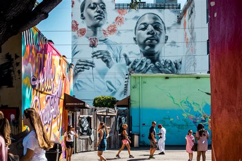 Street Art Rose Mural