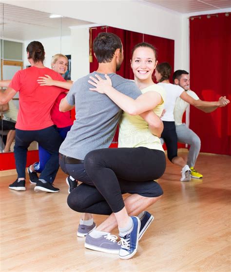 Group of People Dancing Salsa in Studio Stock Image - Image of activity, passionate: 62930089