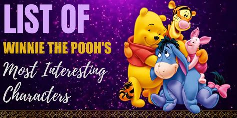 Winnie The Pooh Characters