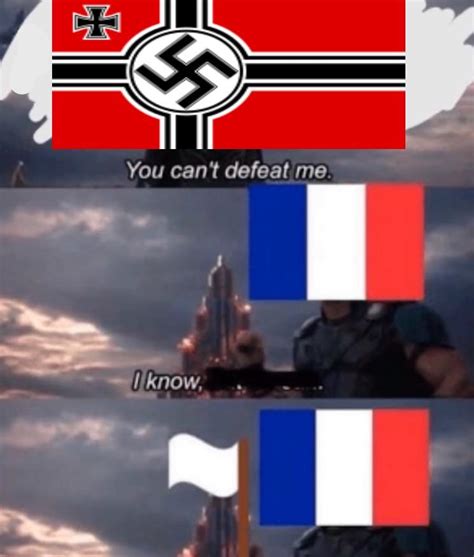 French, i mean white flag meme : r/HistoryMemes