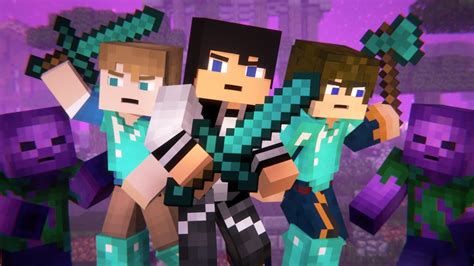 THE FALL (Minecraft Animation) [Avalon] - YouTube