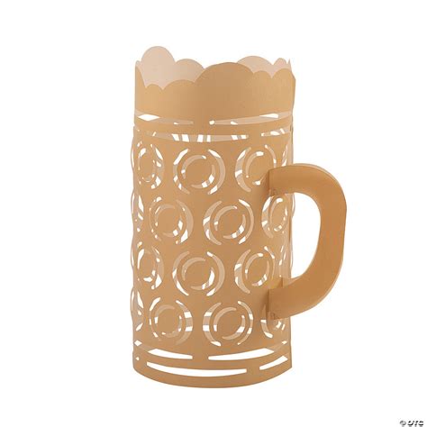 Oktoberfest Luminary Beer Mugs - 12 Pc. | Oriental Trading