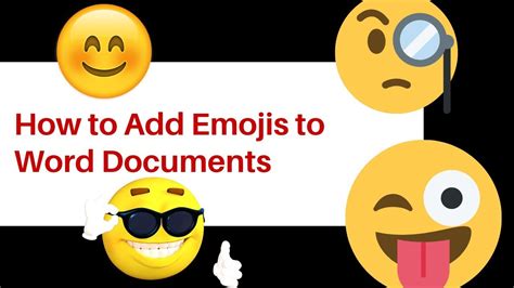 [Tutorial Membuat] Emoji Untuk Di Word Beserta Gambar - Tutorial MS Word Indonesia