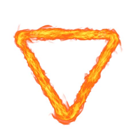 Realastic Triangle Fire Flame Transparent, Fire, Fire Flame, Fire ...