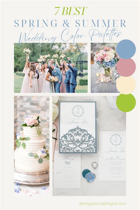 The Ultimate Guide to May Wedding Colors: 7 Color Palettes for Your Big Day ...