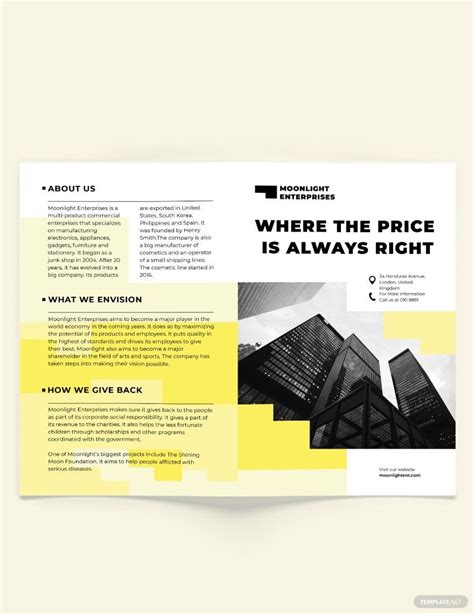 Bi Fold Brochure Template Google Docs - udlvirtual.esad.edu.br