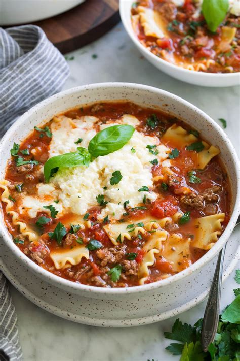 Lasagna Soup (Perfected Recipe!) - Cooking Classy