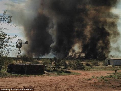 Fire tornado captured on video in Western Australia | Daily Mail Online