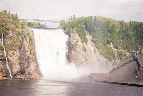 Breathtaking Montmorency Falls in Quebec City