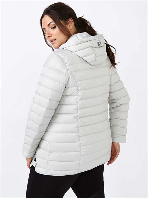 ActiveZone Plus-Size Packable Down Jacket | Penningtons