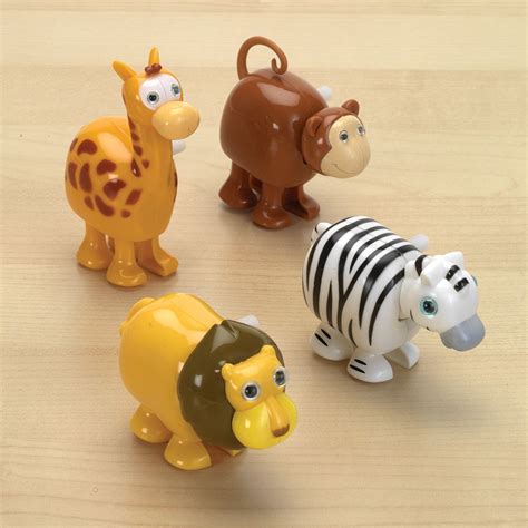 Wind-up Racing Jungle Animals | Bits and Pieces