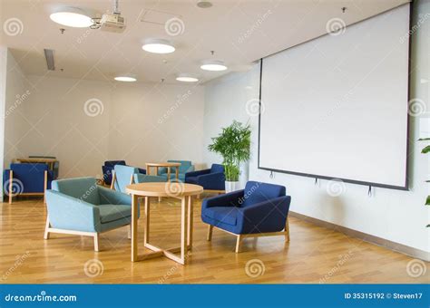 Meeting room stock photo. Image of bright, relax, tree - 35315192