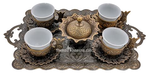 Antique Turkish Coffee Set 24038 – The Nut House