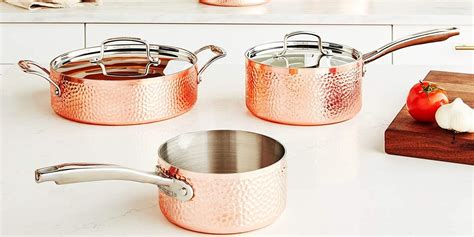 Cuisinart's 9-Piece Copper Cookware Set Is 51% Off On Wayfair