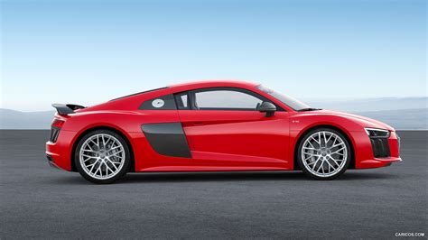 2016 Audi R8 V10 Plus (Dynamit Red) - Side | HD Wallpaper #15