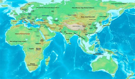 Old World reference map, 3000 BC by SinclairTheBudgie on DeviantArt