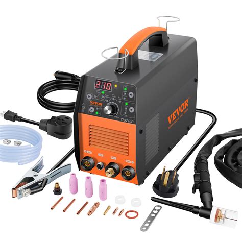 VEVOR 3 in 1 TIG ARC Clean/MIG ARC Lift TIG Welding Machine 155/210 ...