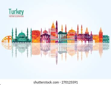 Turkey Detailed Skyline Vector Illustration Stock Vector (Royalty Free) 270125591 | Shutterstock