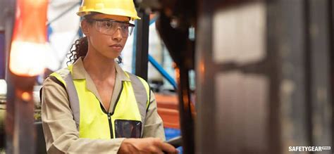 woman wearing Safety Glasses at Work - SafetyGearPro.com - #1 Online Safety Equipment Supplier