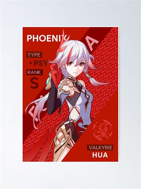 "Fu Hua Phoenix Honkai Impact" Poster for Sale by Saikishop | Redbubble