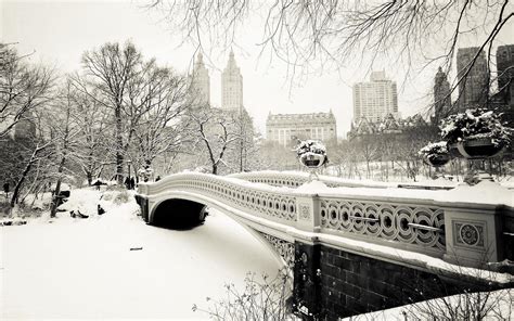 Central Park Winter Wallpapers - Wallpaper Cave