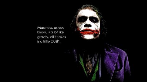 Joker Quotes Dark Knight Wallpaper