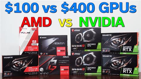 Amd Vs Nvidia Comparison Chart