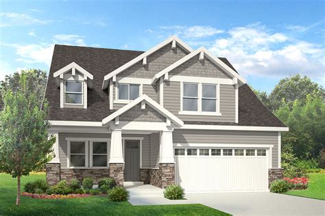 Two Story Craftsman Floor Plans - floorplans.click