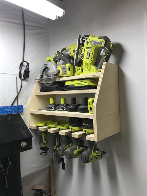 Tool Storage Garage Organization Power Tool Storage | Etsy | Tool storage diy, Garage tool ...