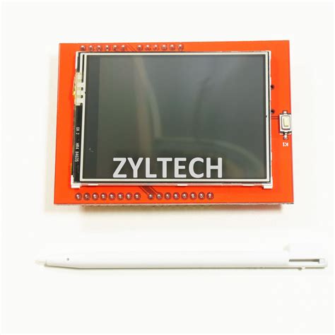 Arduino UNO Compatible LCD Shield w/ 2.4" TFT SD Reader Touch Screen ...