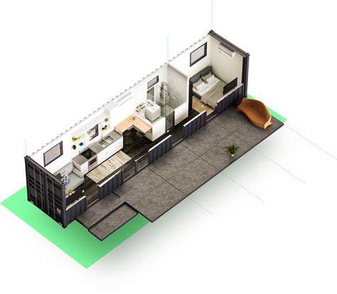 40Ft Container Home Floor Plans - floorplans.click