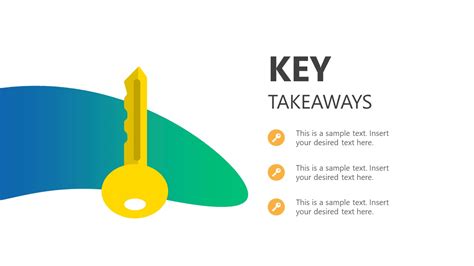 Key Takeaways Slide Template for PowerPoint & Slides