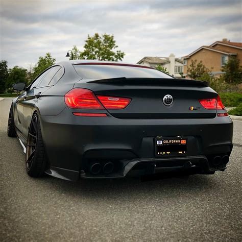 BMW F06 M6 Gran Coupe matte black | Bmw touring, Bmw m6, Luxury cars bmw