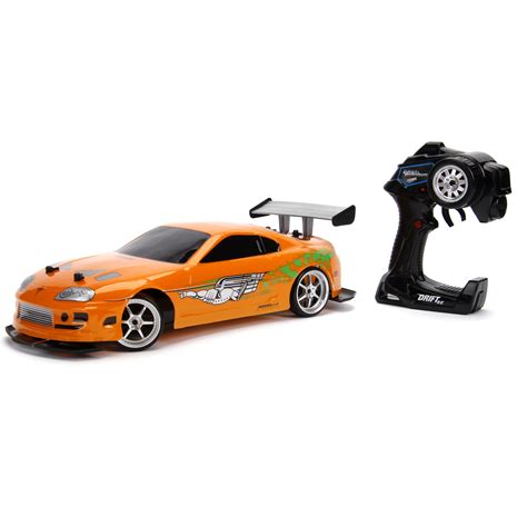 Jada Toys - Fast and Furious 1:10 Scale Drift RC, 1995 Toyota Supra ...