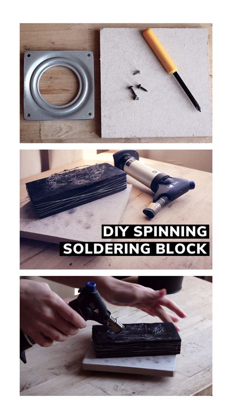 DIY spinning soldering board in 2020 | Soldering, Diy, Jewelry making