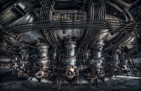 Machine 3D wallpaper, factory, industrial, HDR HD wallpaper | Wallpaper ...