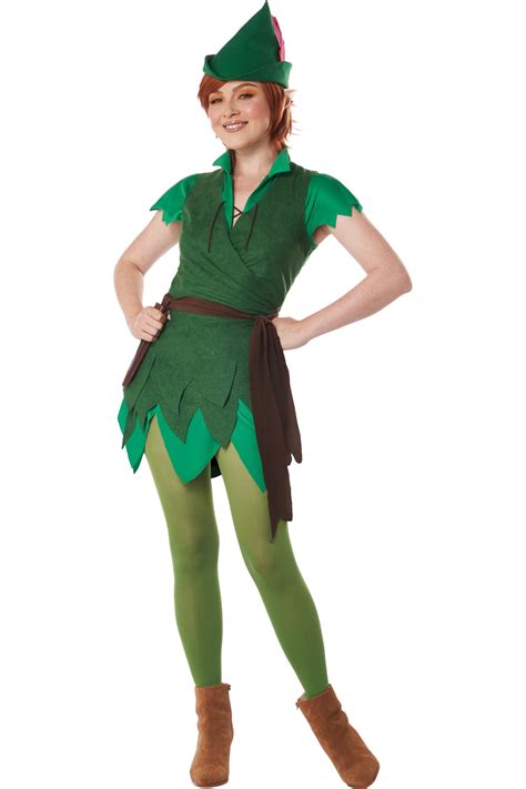 California Costume Peter Pan Outfit Adult Women Fairy Tales 5022/060 | eBay