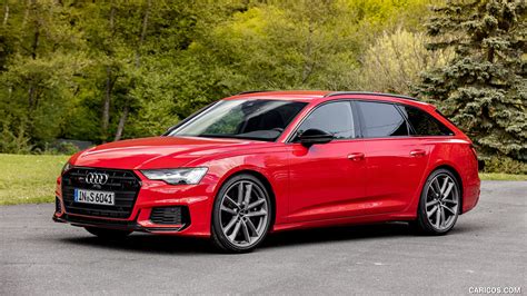 Audi S6 Avant TDI | 2020MY (Color: Tango Red) | Front Three-Quarter