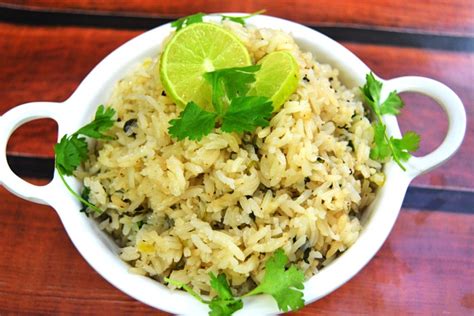 Lemon Coriander Rice Recipe - MUMMY RECIPES