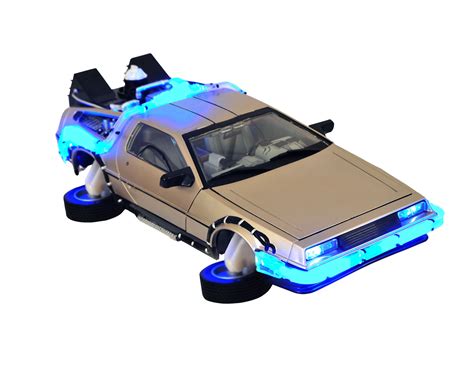 Jada Hollywood Rides Back To The Future DeLorean 1:24 Diecast Model Car ...