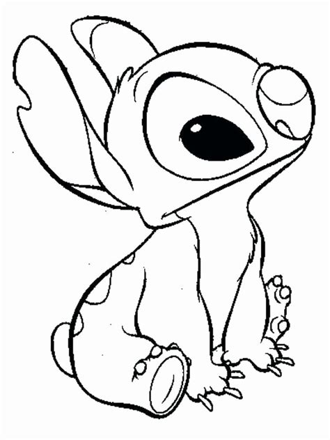 Stitch Coloring Pages Disney Unique Disney Stitch Coloring Pages at Getcolorings | Stitch ...