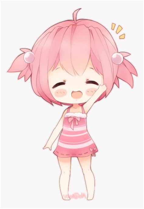 Transparent Anime Png Images - Cute Anime Girl Chibi, Png Download ...