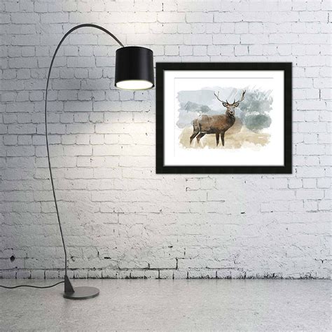 Elk Artwork Elk Art Elk Watercolor Elk Painting - Etsy