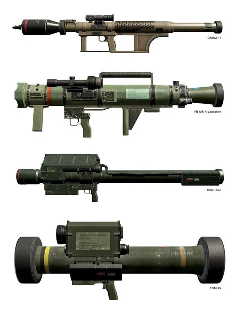 Missile Launchers Art - Metal Gear Solid V Art Gallery | Metal gear, Military guns, Metal gear solid