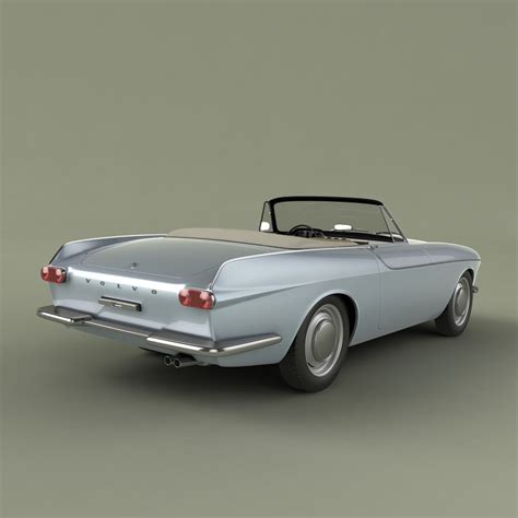 Volvo P1800 Convertible 3D Model .max .obj .3ds - CGTrader.com