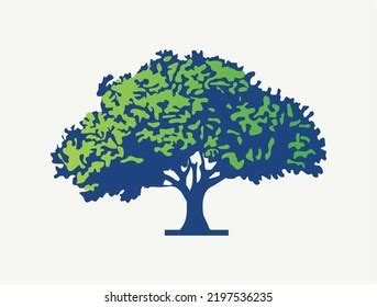 Green Tree Vector Illustration Logo Other Stock Vector (Royalty Free) 2197536235 | Shutterstock