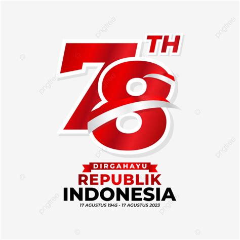 Hut Ri 78 Official Logo In 2023 Vector, Hut Ri 78 Logo, Indonesian Independence 2023 ...