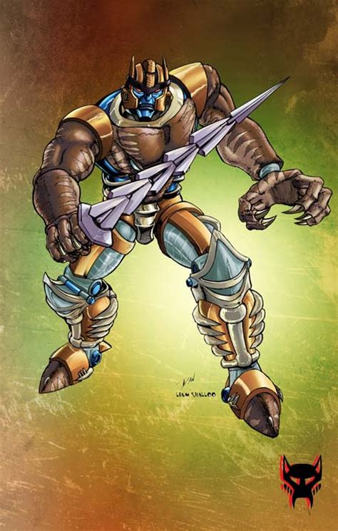 Beast Wars Dinobot (Print) – Unreal Books