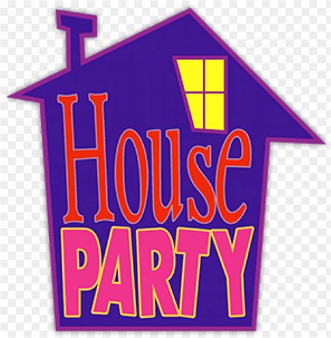 Free download | HD PNG house party logo png house party movie clipart PNG transparent with Clear ...