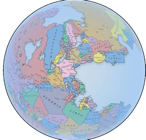 Interactive Pangaea Map With Modern International Borders - Brilliant Maps